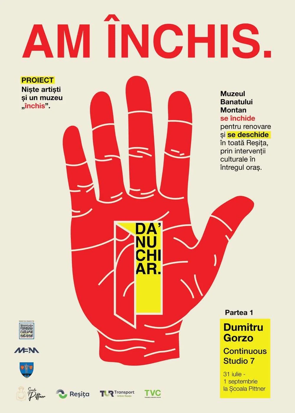 Oameni de zgură – Dumitru Gorzo la Școala Pittner din Reșița-2