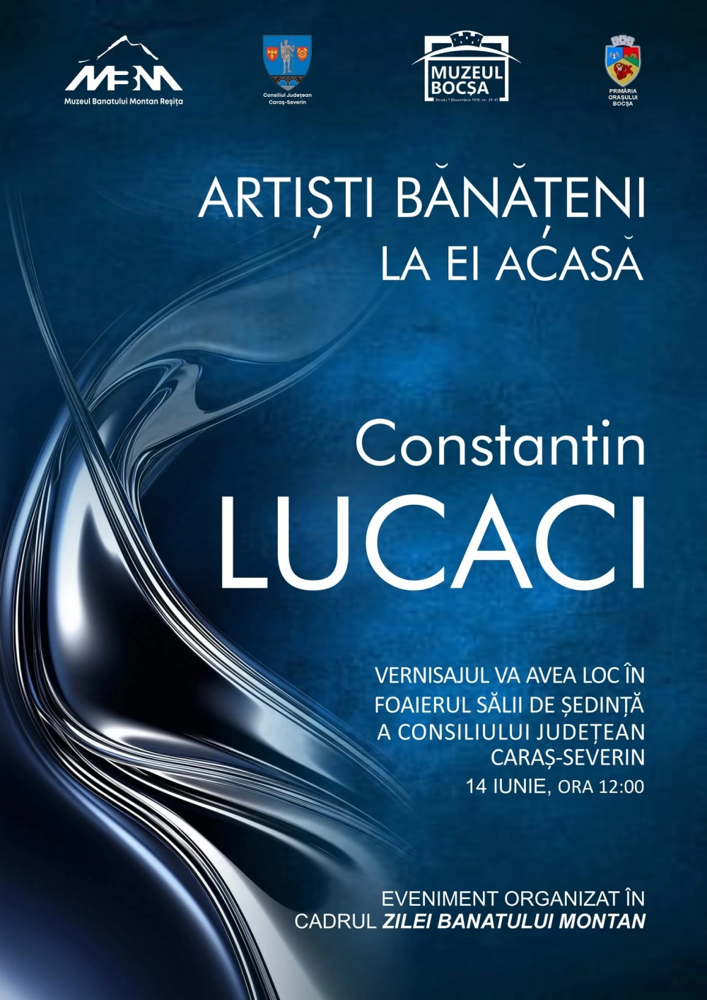 Artiști bănățeni la ei acasă – Constantin Lucaci-0